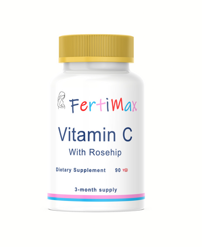 FertiMax Vitamin C with Rosehip (90 Capsules)