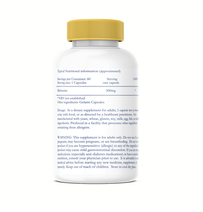 Berberine 60 Capsules