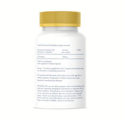 Glutamine 60 Capsules