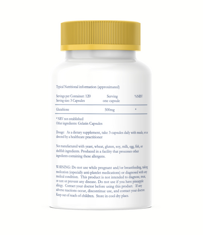 Glutathione 120 Capsules