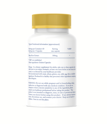 Yellow Maca 60 Capsules